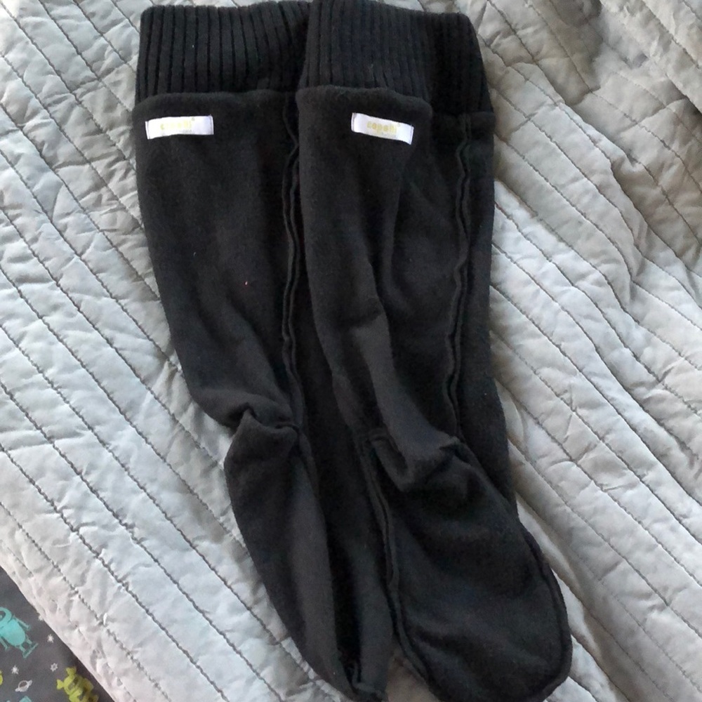 Rain boot polar fleece liners!